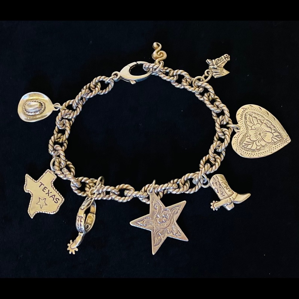 Brighton Texas Charm Bracelet